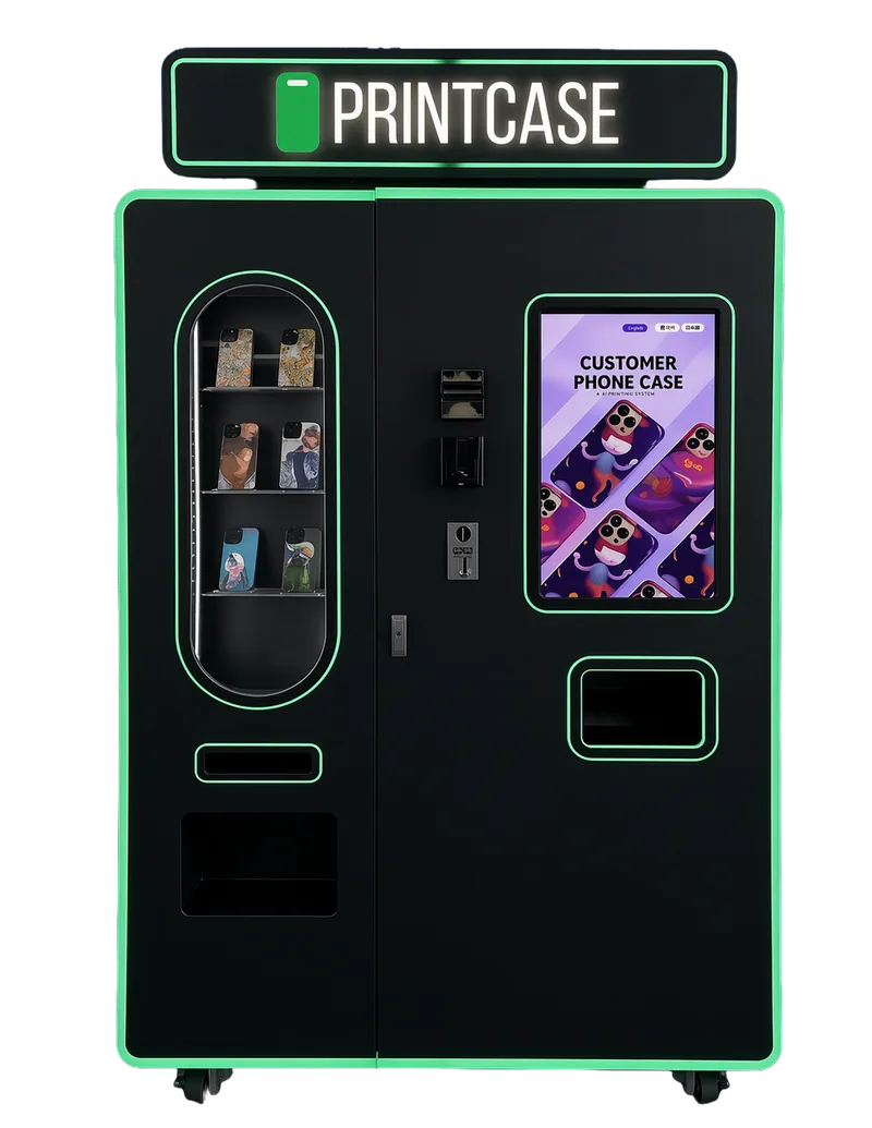 PrintCase Automat Frontalansicht